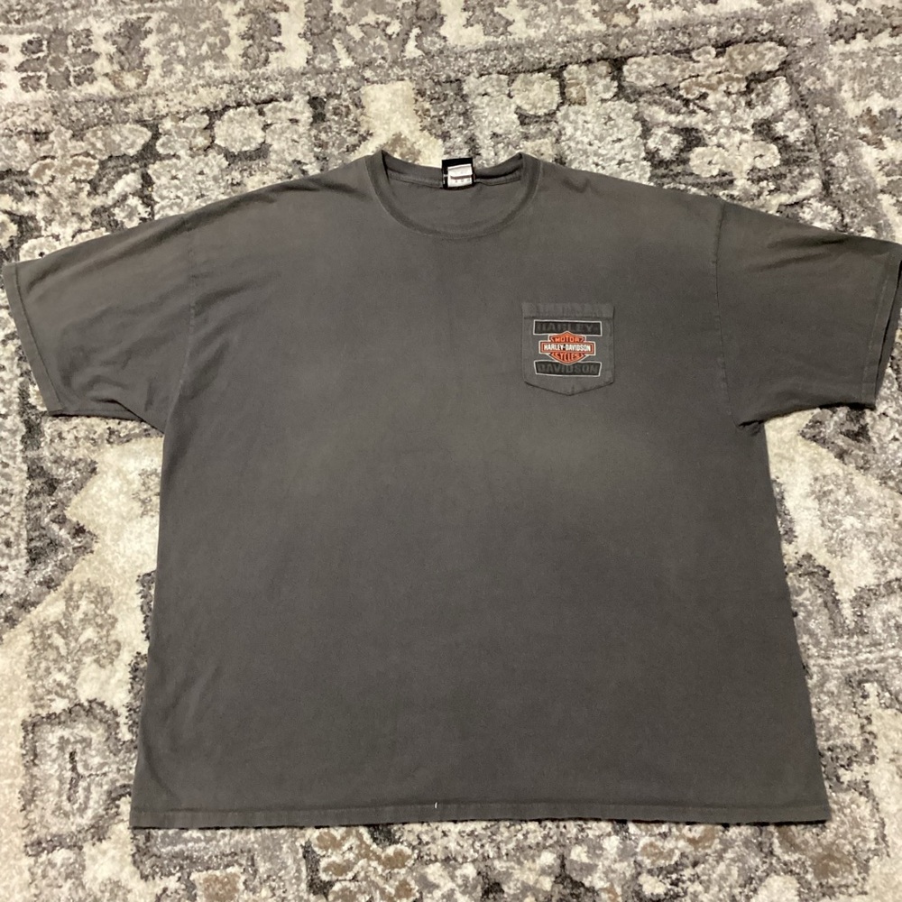 House of thunder Harley-Davidson Morganhill California charcoal t-shirt size3XL